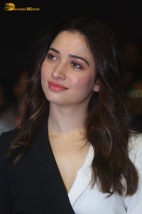 Indian Actress Tamannaah Bhatia red-hot looks in a mini skirt at a movie function