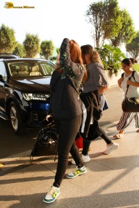 actress Tamannaah Bhatia hot looks in workout clothes