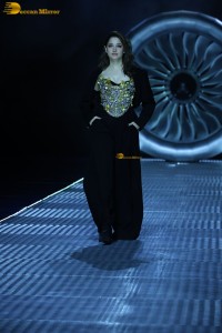 Indian actress Tamannaah Bhatia ramp walk at lakme fashion week