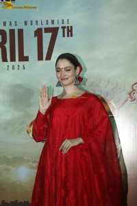 actress Tamannaah Bhatia in a red salwar dress