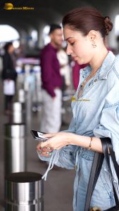 actress Tamannaah Bhatia chic look at airport