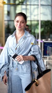 actress Tamannaah Bhatia chic look at airport