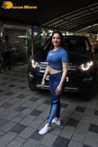 Actress Tamannaah Bhatia spotted in Andheri