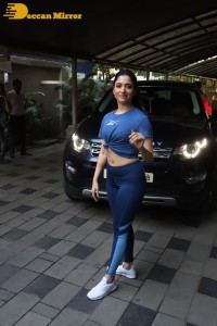 Actress Tamannaah Bhatia spotted in Andheri