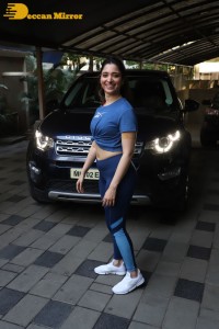 Actress Tamannaah Bhatia spotted in Andheri