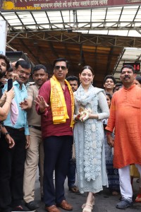 Actress Tamannaah Bhatia visits Siddhivinayak Temple in Mumbai