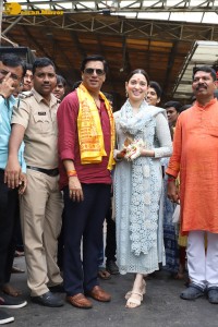 Actress Tamannaah Bhatia visits Siddhivinayak Temple in Mumbai