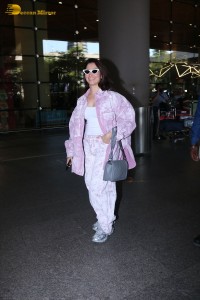 Actress Tamannaah Bhatia at Mumbai Airport