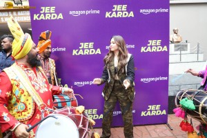 actress tamannaah bhatia promotes her series Jee Karda at national college in Mumbai