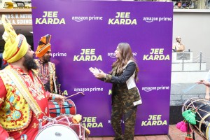 actress tamannaah bhatia promotes her series Jee Karda at national college in Mumbai