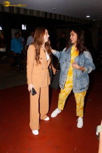 Actresses Tamannaah Bhatia and Mrunal Thakur were spotted at the Mumbai Airport on June 26, 2023