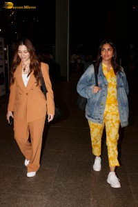 Actresses Tamannaah Bhatia and Mrunal Thakur were spotted at the Mumbai Airport on June 26, 2023