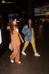Actresses Tamannaah Bhatia and Mrunal Thakur were spotted at the Mumbai Airport on June 26, 2023