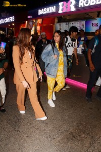 Actresses Tamannaah Bhatia and Mrunal Thakur were spotted at the Mumbai Airport on June 26, 2023