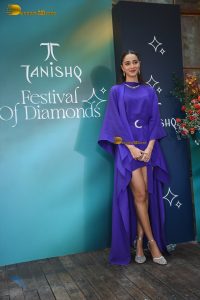 Bollywood actress Ananya Panday attends Tanishq Festival of Diamonds