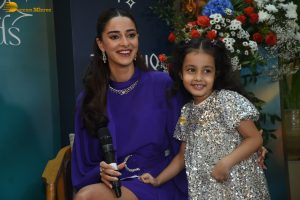 Bollywood actress Ananya Panday attends Tanishq Festival of Diamonds