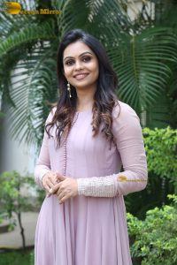 Indian actress tanvi ram in a pink salwar dress