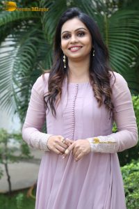 Indian actress tanvi ram in a pink salwar dress