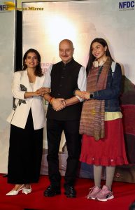 Tanvi The Great Press Meet attended by Kajol, Anupam Kher, and others