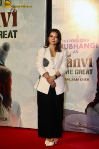 Tanvi The Great Press Meet attended by Kajol, Anupam Kher, and others