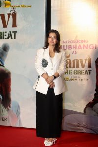 Tanvi The Great Press Meet attended by Kajol, Anupam Kher, and others