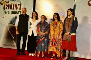 Tanvi The Great Press Meet attended by Kajol, Anupam Kher, and others