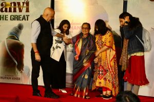 Tanvi The Great Press Meet attended by Kajol, Anupam Kher, and others