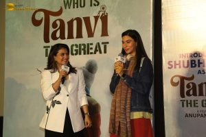 Tanvi The Great Press Meet attended by Kajol, Anupam Kher, and others