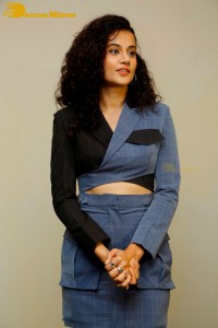 Actress Taapsee Pannu glamorous look at a movie function