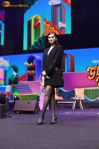 bollywood actress tara sutaria stylish in a black suit