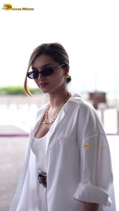 actress Tara Sutaria gorgeous in a white dress