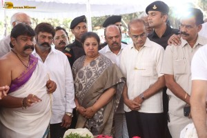The final journey of nandamuri taraka ratna attended by friends and family