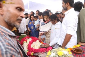 The final journey of nandamuri taraka ratna attended by friends and family