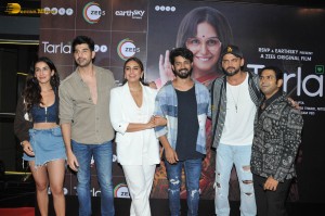 Tarla Screening attended by Huma Qureshi, Sharib Hashmi, Anupam Kher, Karishma Tanna, and others