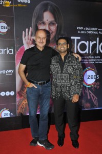 Tarla Screening attended by Huma Qureshi, Sharib Hashmi, Anupam Kher, Karishma Tanna, and others