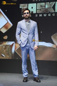 Taskaree Trailer Launch attended by Emraan Hashmi, Zoya Afroz, Amruta Khanvilkar, and Sharad Kelkar