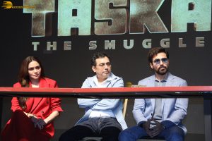 Taskaree Trailer Launch attended by Emraan Hashmi, Zoya Afroz, Amruta Khanvilkar, and Sharad Kelkar