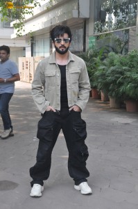 Dheeraj Dhoopar, Divya Agarwal, and Nargis Fakhri promote Tatlubaaz on November 17, 2023