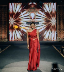 Movie Stars such as Aditi Rao Hydari, Lakshmi Manchu, and Vedika walked the ramp for the 'Teach for Change Annual Fundraiser'