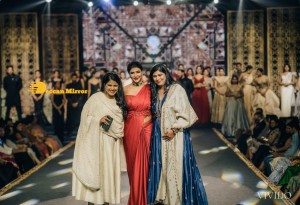 Movie Stars such as Aditi Rao Hydari, Lakshmi Manchu, and Vedika walked the ramp for the 'Teach for Change Annual Fundraiser'