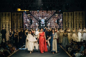 Movie Stars such as Aditi Rao Hydari, Lakshmi Manchu, and Vedika walked the ramp for the 'Teach for Change Annual Fundraiser'