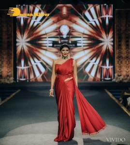 Movie Stars such as Aditi Rao Hydari, Lakshmi Manchu, and Vedika walked the ramp for the 'Teach for Change Annual Fundraiser'