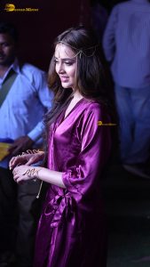 actress tejasswi prakash gorgeous in a dress