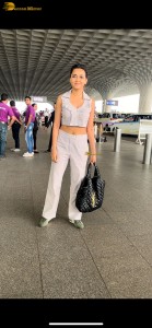 actress Tejasswi Prakash stylish looks at airport