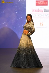 actress tejasswi prakash ramp walk at a fashion show