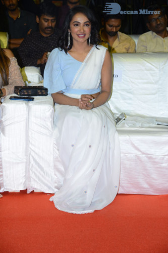 Telugu Actress Tejaswi Madivada at a movie function