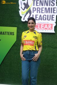 Tennis Premier League Auction 2025 attended by Leander Paes, Rakul Preet Singh, Sania Mirza, and Sonali Bendre
