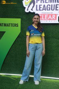 Tennis Premier League Auction 2025 attended by Leander Paes, Rakul Preet Singh, Sania Mirza, and Sonali Bendre