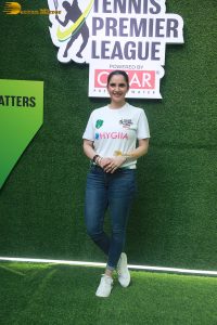 Tennis Premier League Auction 2025 attended by Leander Paes, Rakul Preet Singh, Sania Mirza, and Sonali Bendre