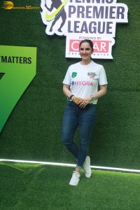 Tennis Premier League Auction 2025 attended by Leander Paes, Rakul Preet Singh, Sania Mirza, and Sonali Bendre